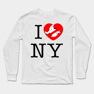 I GB NY (White) Long Sleeve T-Shirt